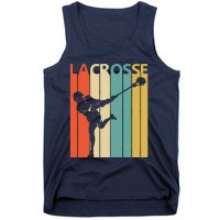 Vintage Lacrosse, Gift For Lacrosse Player Tank Top