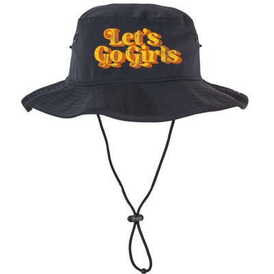 Vintage Lets Go Funny Country Music Retro 70s Legacy Cool Fit Booney Bucket Hat