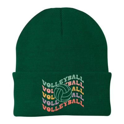 Volleyball Lovers Game Day Knit Cap Winter Beanie