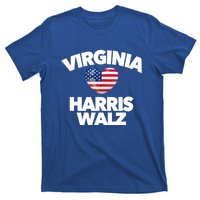 Virginia Loves Harris Walz America Vote Norfolk Richmond Va Gift T-Shirt