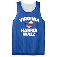 Virginia Loves Harris Walz America Vote Norfolk Richmond Va Gift Mesh Reversible Basketball Jersey Tank