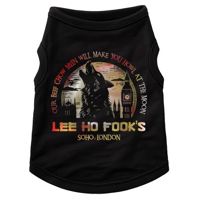 Vintage L.E.E H.O F.O.O.K.S Chinese Restaurant Doggie Tank