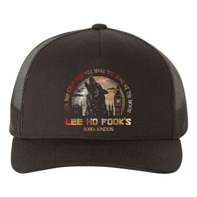 Vintage L.E.E H.O F.O.O.K.S Chinese Restaurant Yupoong Adult 5-Panel Trucker Hat