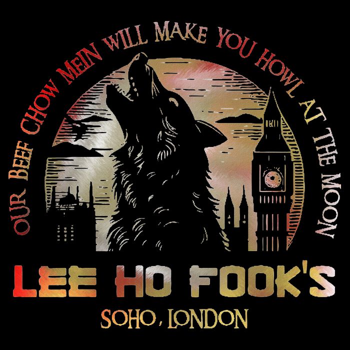 Vintage L.E.E H.O F.O.O.K.S Chinese Restaurant Cooling Performance Crew T-Shirt