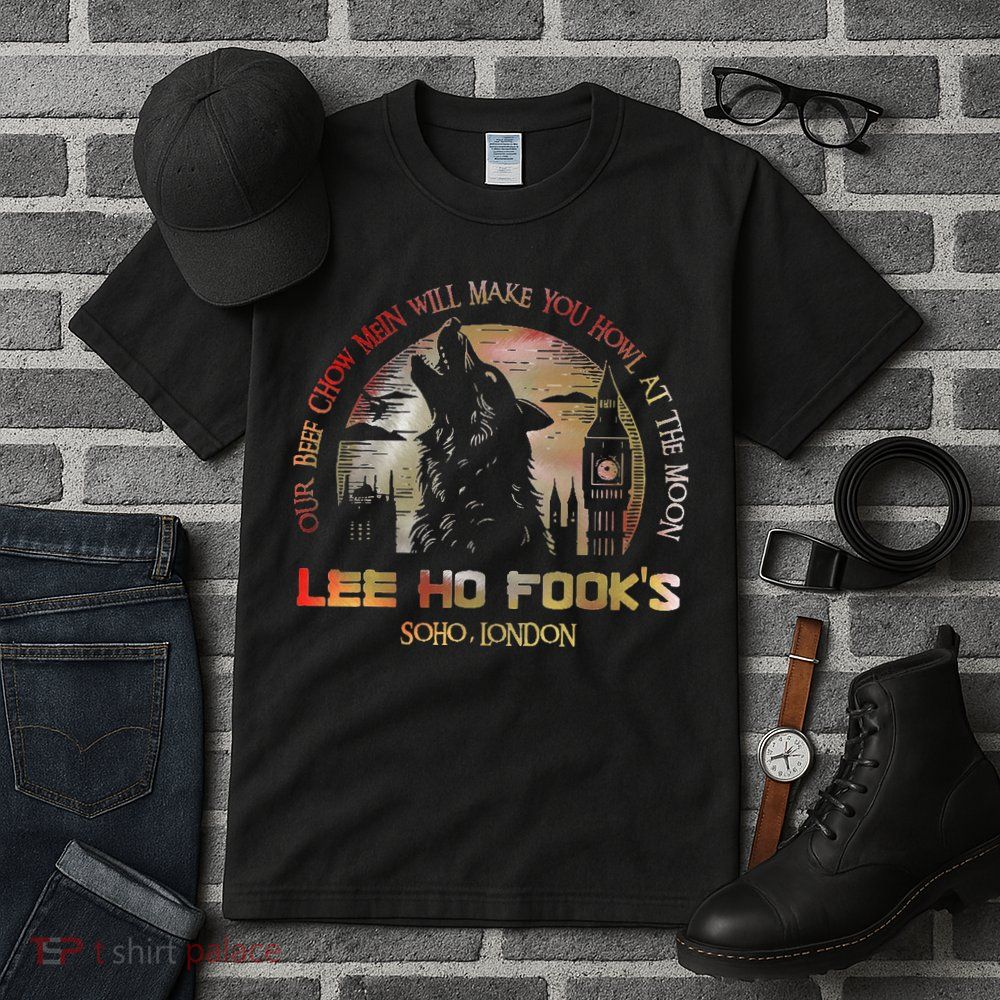 Vintage L.E.E H.O F.O.O.K.S Chinese Restaurant Tall T-Shirt