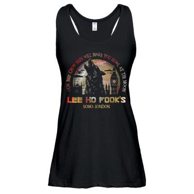 Vintage L.E.E H.O F.O.O.K.S Chinese Restaurant Ladies Essential Flowy Tank