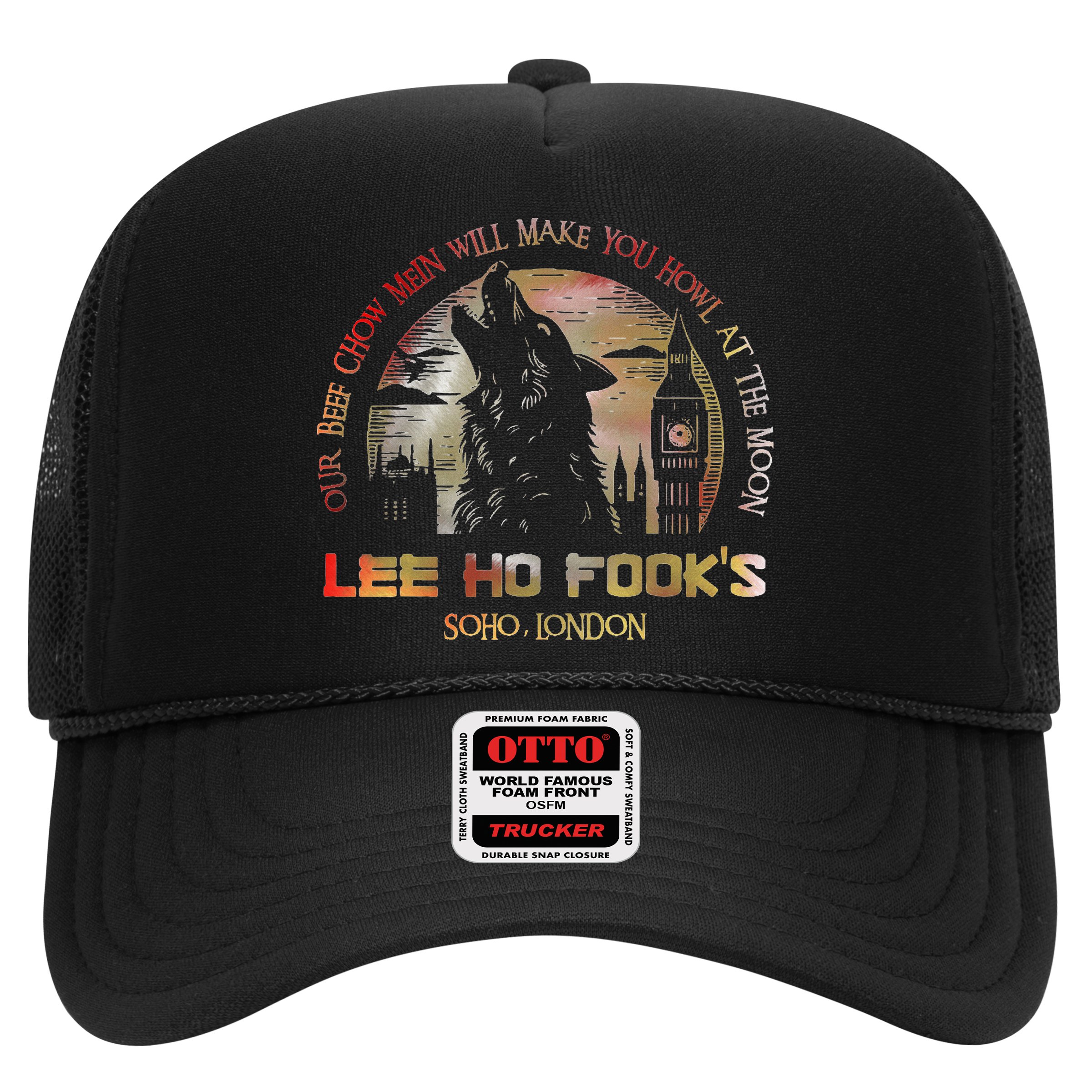 Vintage L.E.E H.O F.O.O.K.S Chinese Restaurant Hat