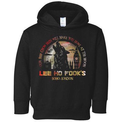 Vintage L.E.E H.O F.O.O.K.S Chinese Restaurant Toddler Hoodie