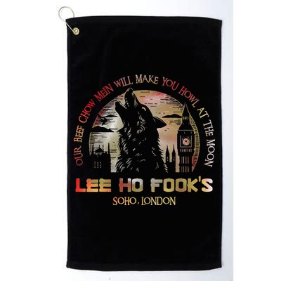 Vintage L.E.E H.O F.O.O.K.S Chinese Restaurant Golf Towel