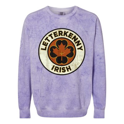 Vintage Letterkenny Irish Retro Lover Colorblast Crewneck Sweatshirt