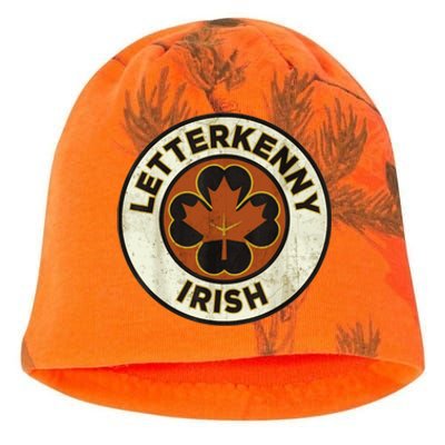 Vintage Letterkenny Irish Retro Lover Kati - Camo Knit Beanie