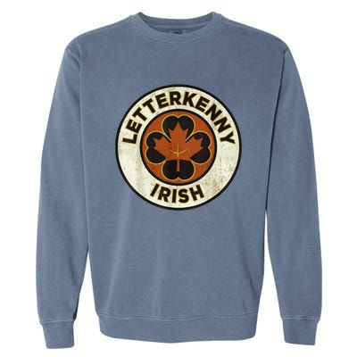 Vintage Letterkenny Irish Retro Lover Garment-Dyed Sweatshirt