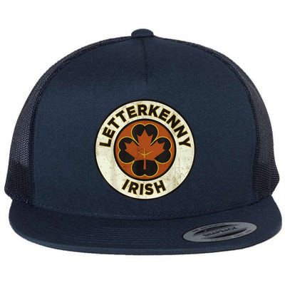 Vintage Letterkenny Irish Retro Lover Flat Bill Trucker Hat