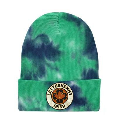 Vintage Letterkenny Irish Retro Lover Tie Dye 12in Knit Beanie