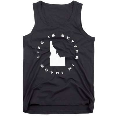 vintage Life is Better in Idaho  Tank Top