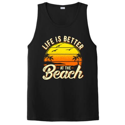 Vacation Life Is Better At The Beach Souvenir Cool Gift PosiCharge Competitor Tank