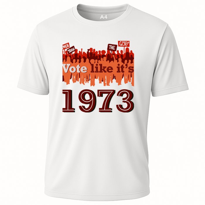 Vote Like It's 1973 Pro Choice Women's Rights Vintage Retro Cooling Performance Crew T-Shirt