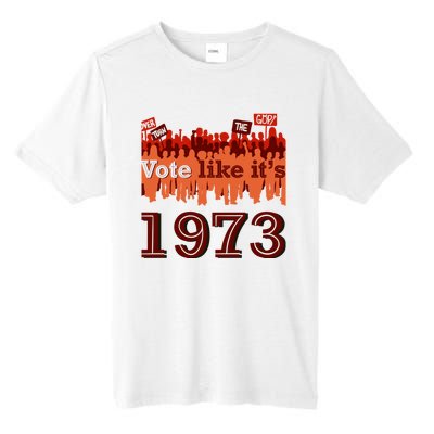 Vote Like It's 1973 Pro Choice Women's Rights Vintage Retro Tall Fusion ChromaSoft Performance T-Shirt