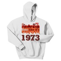 Vote Like It's 1973 Pro Choice Women's Rights Vintage Retro Kids Hoodie