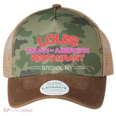 Vintage Louis Italian American Restaurant Legacy Tie Dye Trucker Hat