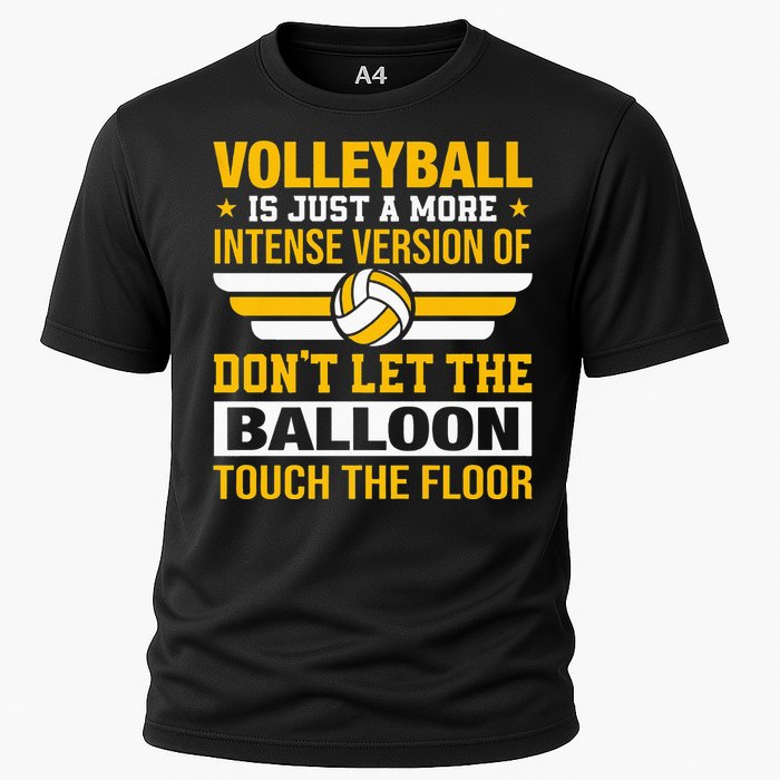 Volleyball Lover is Awesome Volleyball Player Gifts Premium Cooling Performance Crew T-Shirt