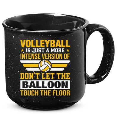 Volleyball Lover is Awesome Volleyball Player Gifts Premium 15oz Campfire Ceramic Mug
