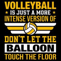 Volleyball Lover is Awesome Volleyball Player Gifts Premium 16 in Basic Backpack