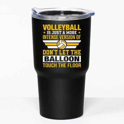 Volleyball Lover is Awesome Volleyball Player Gifts Premium Tumbler