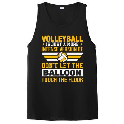 Volleyball Lover is Awesome Volleyball Player Gifts Premium PosiCharge Competitor Tank