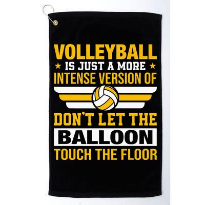Volleyball Lover is Awesome Volleyball Player Gifts Premium Golf Towel
