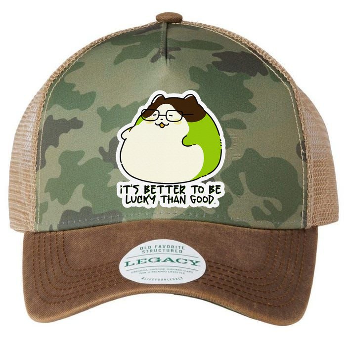 Verdi Lucktail ItS Better To Be Lucky Than Good. Legacy Tie Dye Trucker Hat