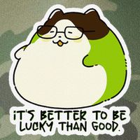 Verdi Lucktail ItS Better To Be Lucky Than Good. Legacy Tie Dye Trucker Hat