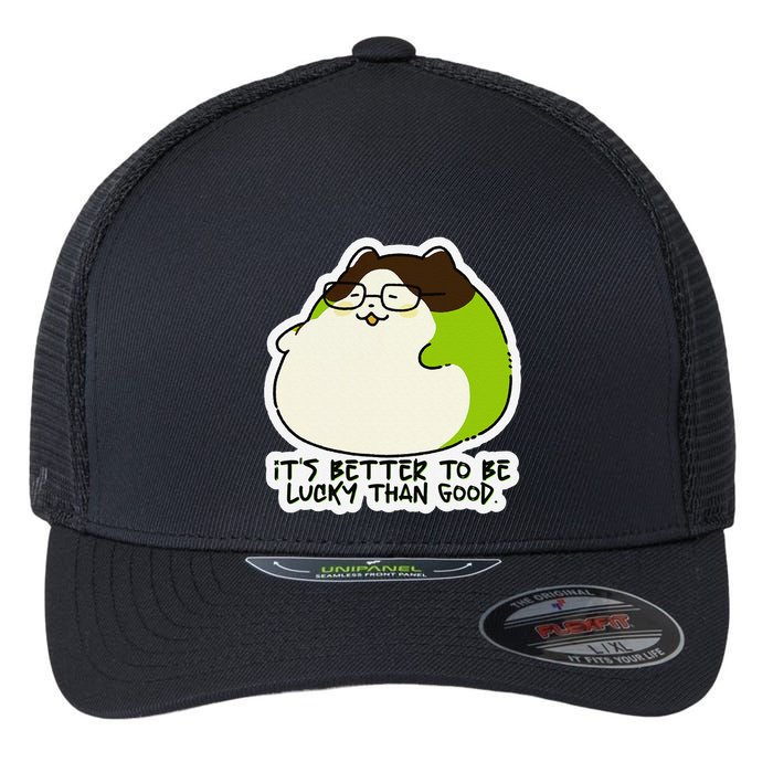 Verdi Lucktail ItS Better To Be Lucky Than Good. Flexfit Unipanel Trucker Cap