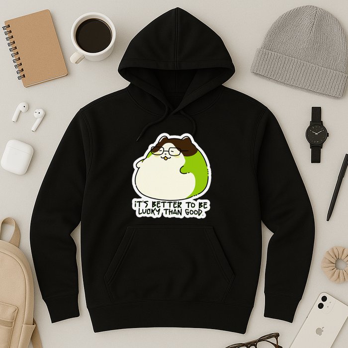Verdi Lucktail ItS Better To Be Lucky Than Good. Hoodie