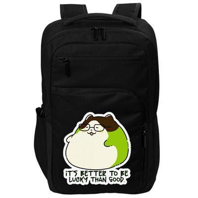 Verdi Lucktail ItS Better To Be Lucky Than Good. Impact Tech Backpack