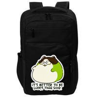 Verdi Lucktail ItS Better To Be Lucky Than Good. Impact Tech Backpack