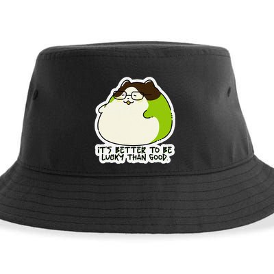 Verdi Lucktail ItS Better To Be Lucky Than Good. Sustainable Bucket Hat