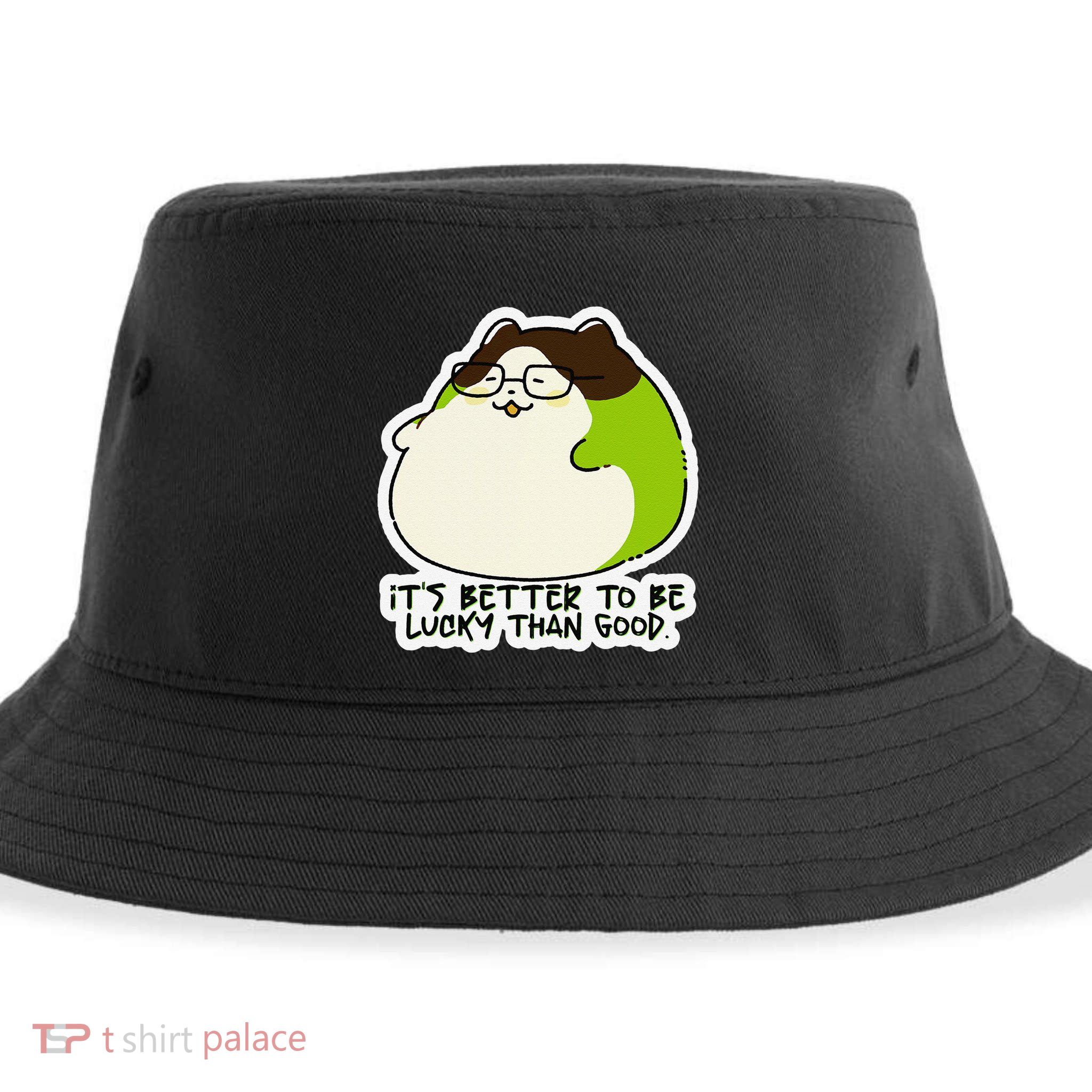 Verdi Lucktail ItS Better To Be Lucky Than Good. Sustainable Bucket Hat
