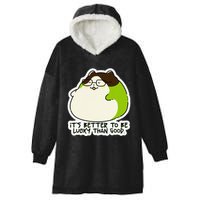 Verdi Lucktail ItS Better To Be Lucky Than Good. Hooded Wearable Blanket