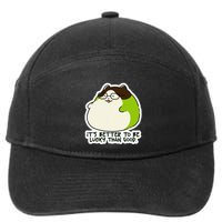 Verdi Lucktail ItS Better To Be Lucky Than Good. 7-Panel Snapback Hat