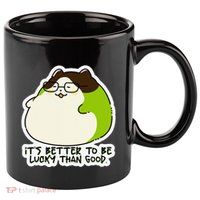 Verdi Lucktail ItS Better To Be Lucky Than Good. 11oz C Handle Ceramic Mug