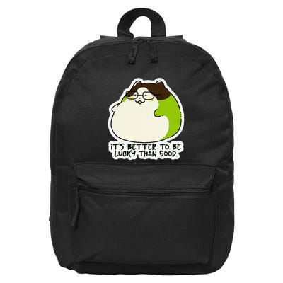Verdi Lucktail ItS Better To Be Lucky Than Good. 16 in Basic Backpack