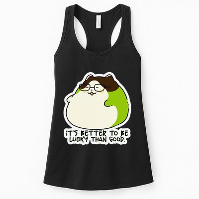 Verdi Lucktail ItS Better To Be Lucky Than Good. Womens Tank Top