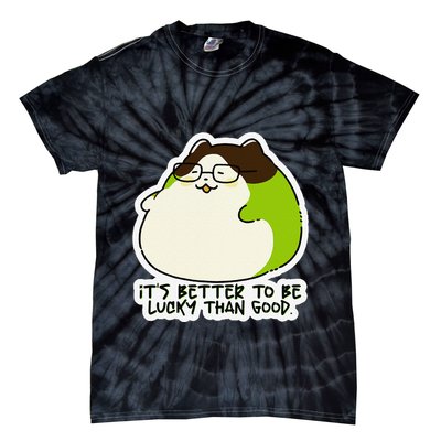 Verdi Lucktail ItS Better To Be Lucky Than Good. Tie-Dye T-Shirt