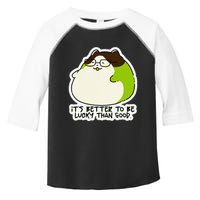 Verdi Lucktail ItS Better To Be Lucky Than Good. Toddler Fine Jersey T-Shirt