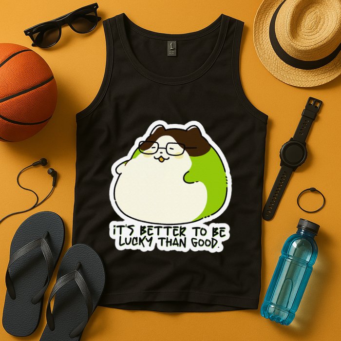 Verdi Lucktail ItS Better To Be Lucky Than Good. Tank Top