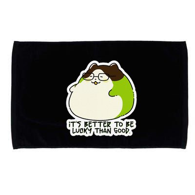 Verdi Lucktail ItS Better To Be Lucky Than Good. Microfiber Hand Towel