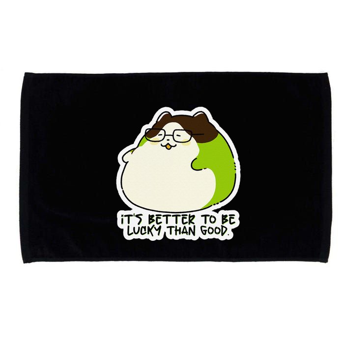 Verdi Lucktail ItS Better To Be Lucky Than Good. Microfiber Hand Towel