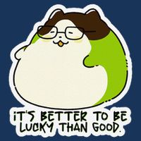 Verdi Lucktail ItS Better To Be Lucky Than Good. Infant Baby Jersey Bodysuit