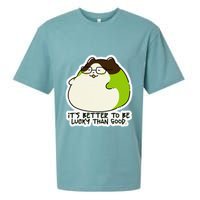 Verdi Lucktail ItS Better To Be Lucky Than Good. Sueded Cloud Jersey T-Shirt